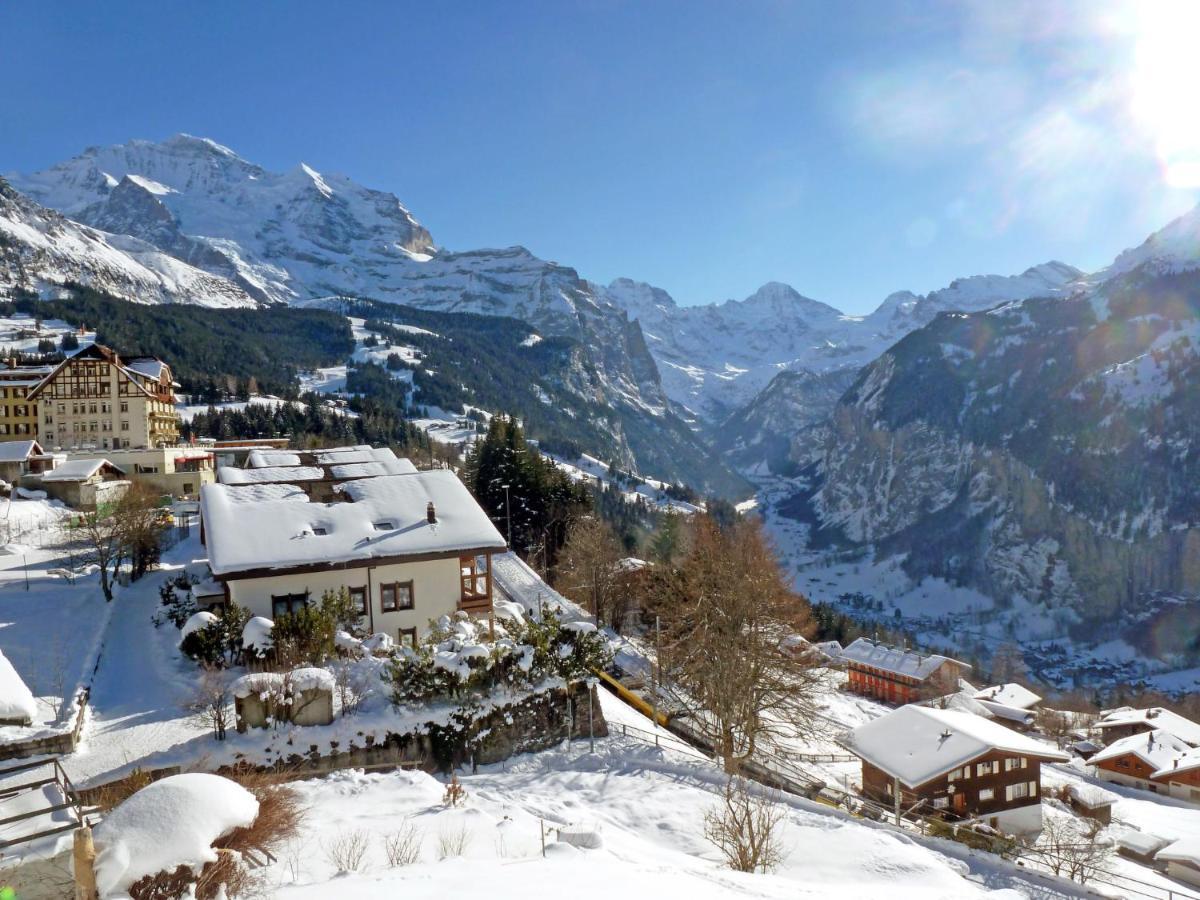 Apartment Eigersonne By Interhome Wengen Eksteriør billede
